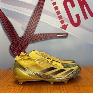 Adidas Adizero Electric Football Cleats Scrooge McDuck Gold Mens 13 (IE6557) NEW
